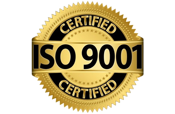 iso 9001 certified badge